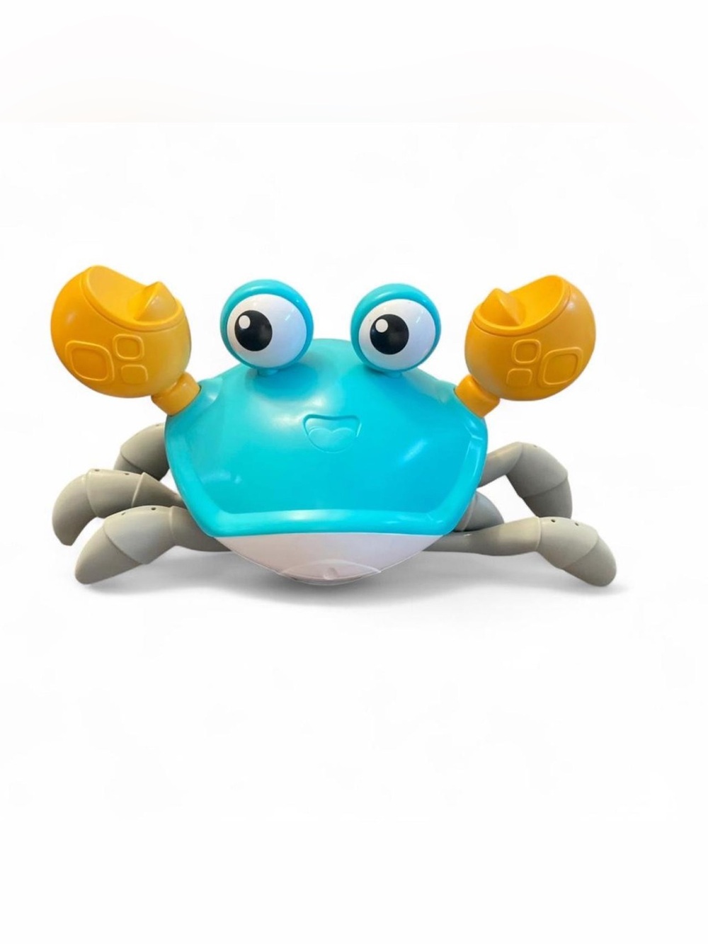 Blue & Yellow Bath Crab Toy - Interactive Play